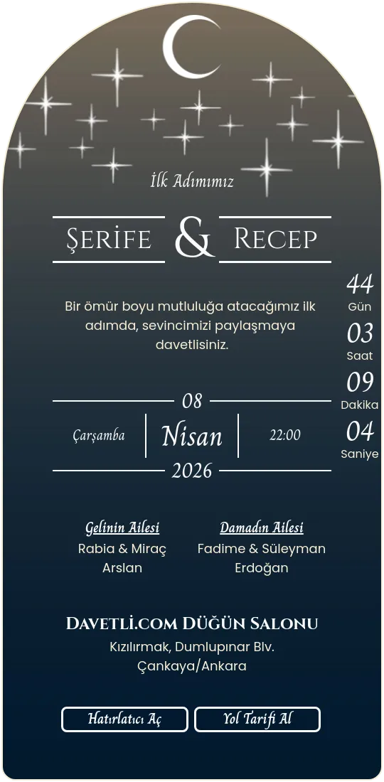 gcjj Davetiye Tasarımı