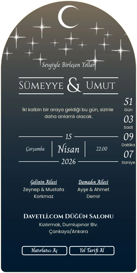 gcjj Davetiye Tasarımı