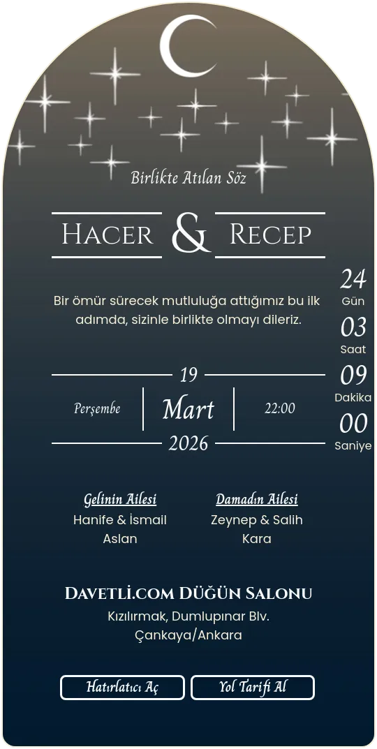 gcjj Davetiye Tasarımı