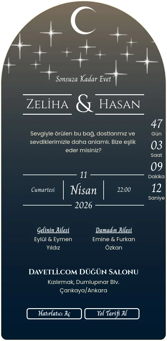 gcjj Davetiye Tasarımı