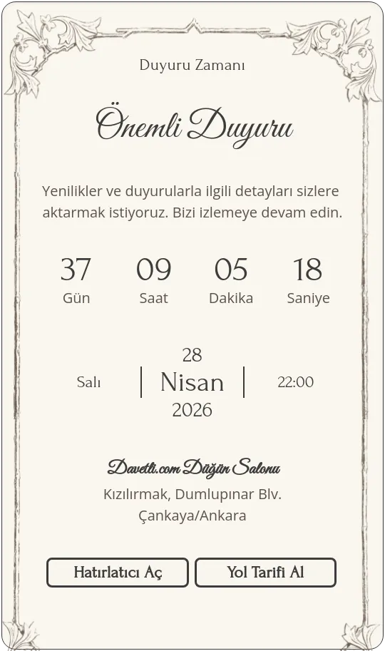 mclc Davetiye Tasarımı