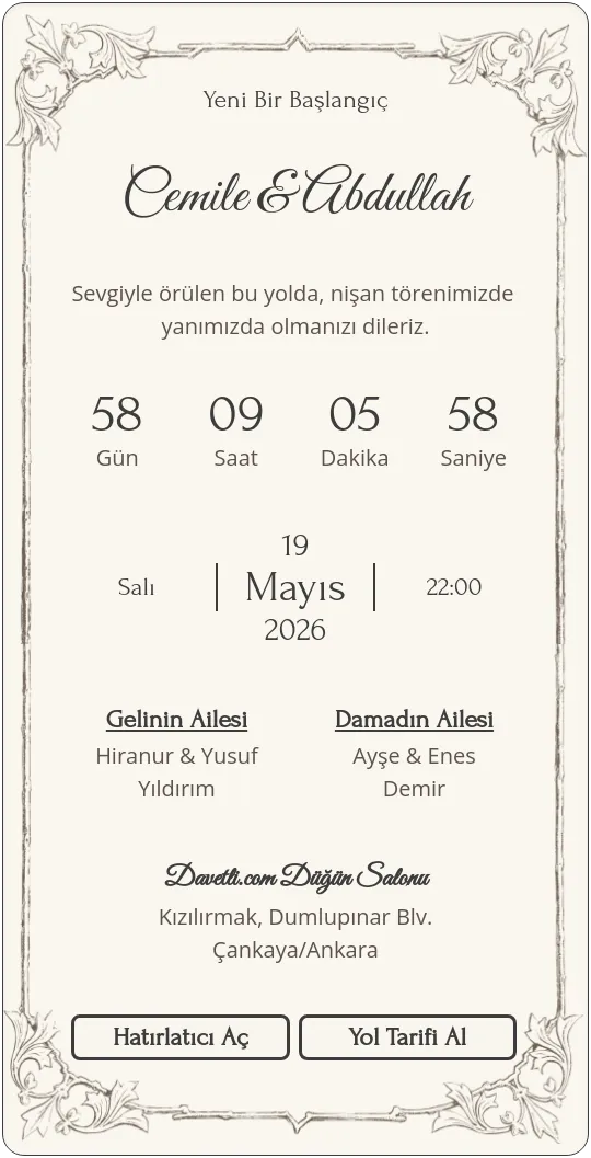 mclc Davetiye Tasarımı