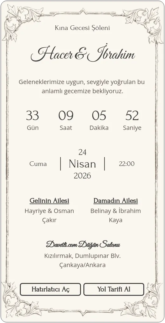 mclc Davetiye Tasarımı