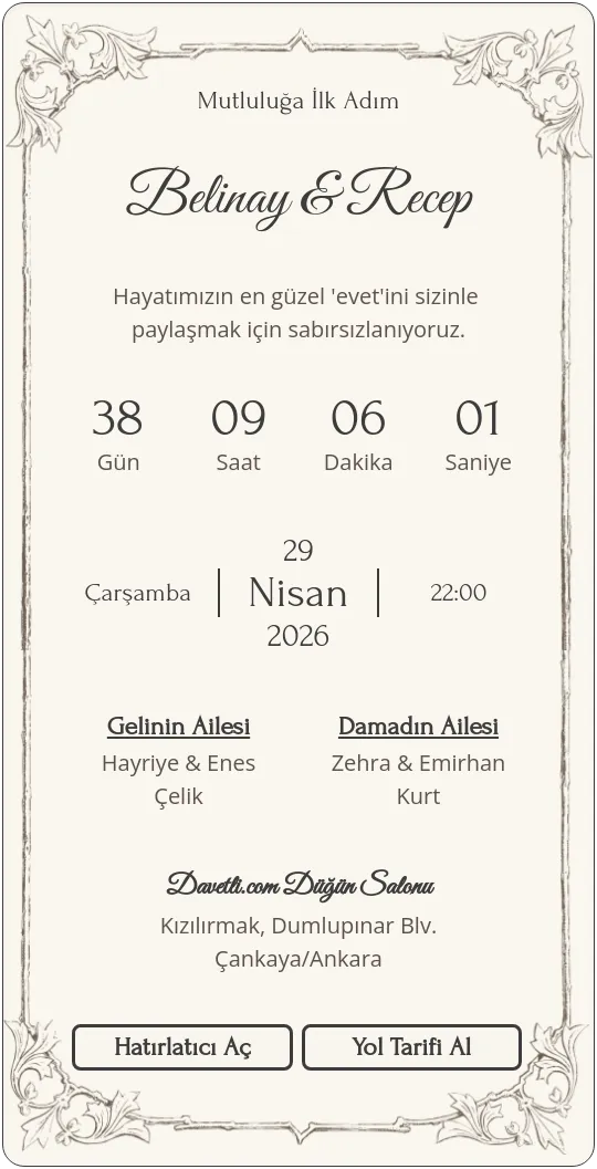 mclc Davetiye Tasarımı