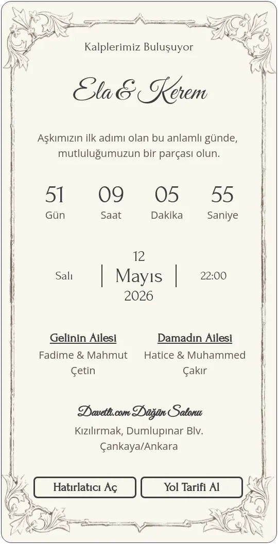 mclc Davetiye Tasarımı