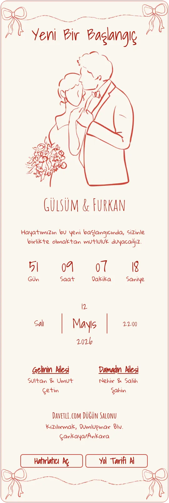 aydy Davetiye Tasarımı