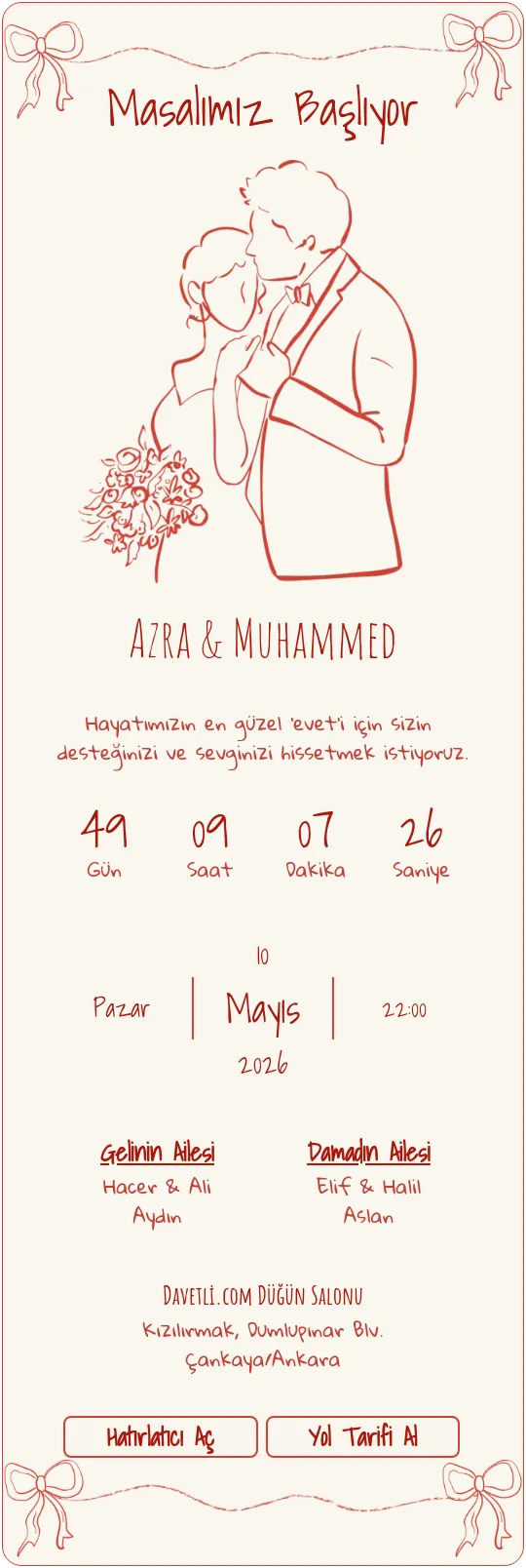 aydy Davetiye Tasarımı