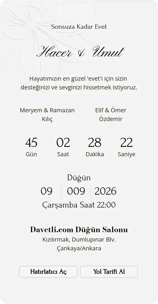 uapf Davetiye Tasarımı